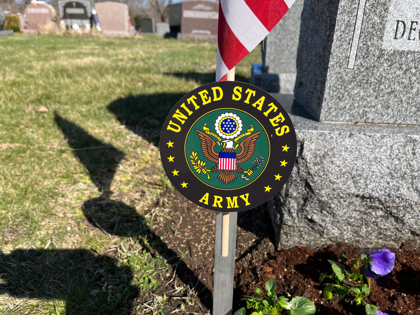 Military Flag Holders