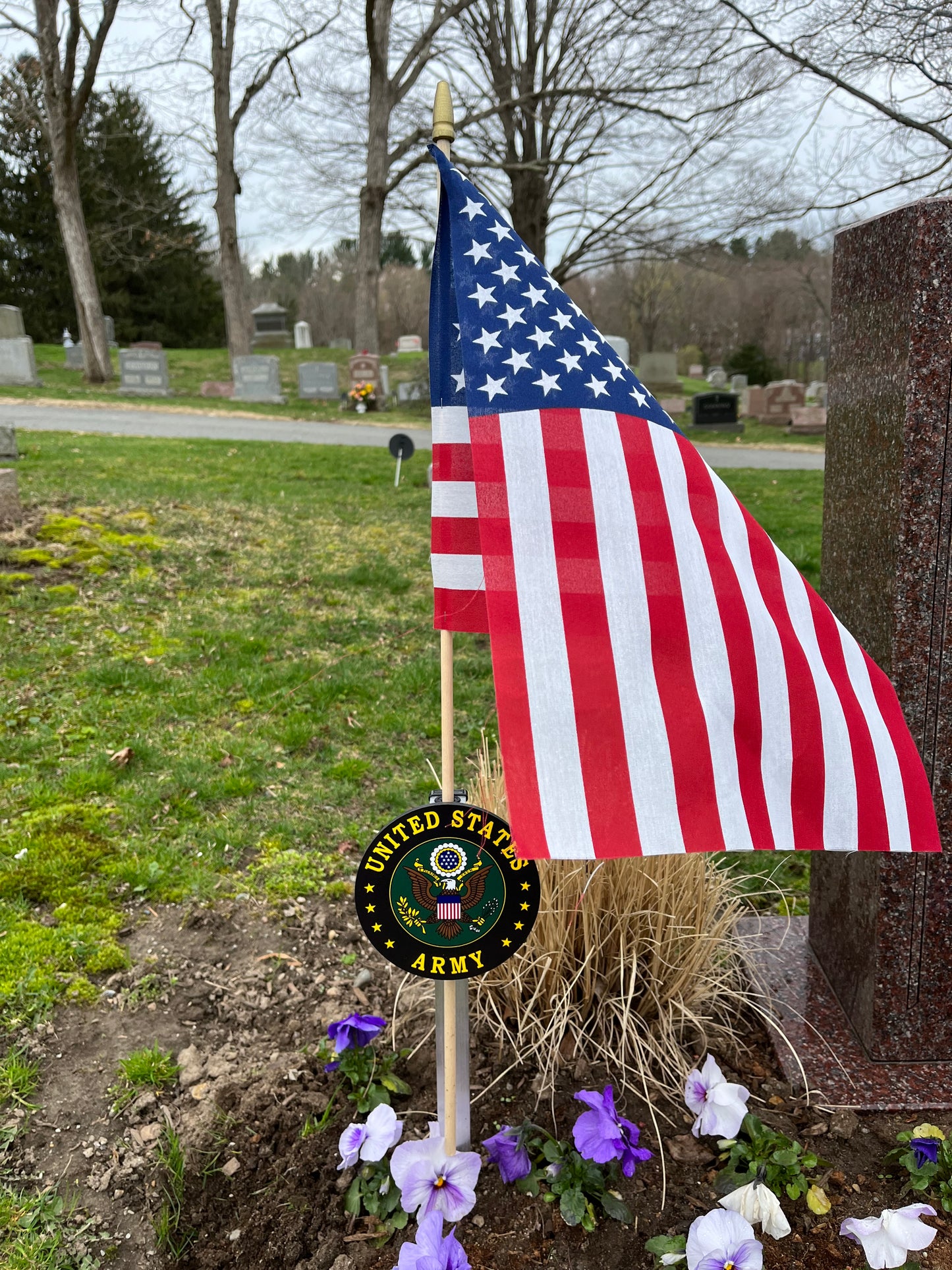 Military Flag Holders